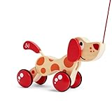 Hape E0347 - Nachziehhund Pepe, 22 x 9,2 x 16,2 cm