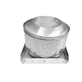 Ersatz-Turm für Terrassenheizung, Gasverbrennungsnetz, 304 Edelstahl,...