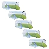 DECOMELODY 5 Stück Teiliges Acryl Betta Fischtunnel Hängematte...