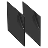 2 Stück Schwarzer Kunststoffplatte, 30 x 20 cm Kunststoffplatten 3 mm,...