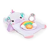 Bright Starts, Tummy Time Prop & Play, Einhorn stützende Spieldecke,...