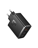 Baseus USB C Ladegerät, 65W USB C Netzteil 3-Port PD Ladegerät mit PPS,...