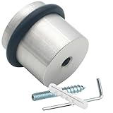 PLURI - Premium Türstopper Boden Edelstahl [1er Set] - zum Schrauben,...