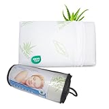 MaxxGoods orthopädisches Kissen, Nackenstützkissen aus Visco Gelschaum...
