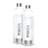 BRITA Flaschen 2er-Pack für Wassersprudler sodaONE / 2x 1 Liter...