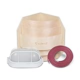 SULENO - Saunalampe BELLA ECK Saunaleuchte mit Blendschirm und Fassung,...