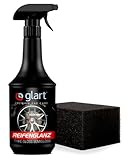 Glart 451RK Reifenglanzspray 1000 ml mit Schwamm – seidenmattes Finish...