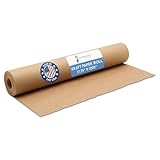 Braune Kraftpapierrolle, 45 cm breit, 300 cm lang, 1 Rolle, Jumbo-Rolle...