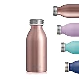 Autsel Trinkflasche Thermo Edelstahl 350ml für Heiße und Kalte Getränke...