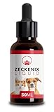Saint Nutrition® Zeckenix Liquid– Zeckenschutz Katze und Hund –...