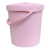 Junior Joy Windeleimer mit sicherem Deckel und Griff, 16 l, Rosa,...