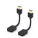 VCE 2 stück Hochgeschwindigkeits HDMI Verlängerungskabel Hdmi...