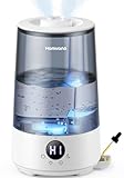 Homvana Luftbefeuchter Schlafzimmer Top-Fill, 3.6L 360°Cool Mist 34H...
