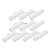 CIYODO 10 Stück Badebad -Halterungsstecker faltbare Wannenverbinder...
