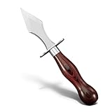 KULUNER Rostfreier Edelstahl Anti Rutsch Austernmesser mit Komfortabler...