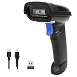 NETUM NT-1228BC Bluetooth CCD Barcode Scanner Handheld USB Kabelloser 1D...