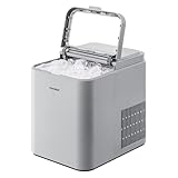 COMFEE' RCI12GY1EU(E) Eiswürfelmaschine, 8 Eiswürfel in 6 Min.,12 kg/24...