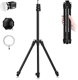 Ulanzi TT43 Lichtstativ Aluminium Lampenstativ 190cm, Umkehrbares Tragbares...