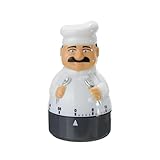 Eieruhr,Mechanisch 60 Min Küchentimer Mechanisch Eieruhr mit Lautem Alarm...