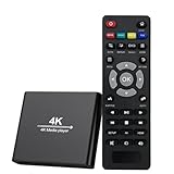 ZUMKUNM 4K Ultra-HD Digital Media Player for USB Drives and MicroSD Cards...