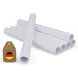 FUX 6 Stück Heizungsrohr Verkleidung, Rohrverkleidung, für...
