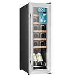 Cecotec Bolero GrandSommelier 1250 CoolWood Weinkühlschrank für 12...