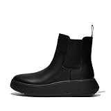 FitFlop Damen Chelsea Boots, Schwarz, 39 EU