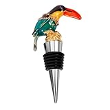 PRETYZOOM Weinflaschenverschluss Toucan Design Tiermotiv Dekorativer...