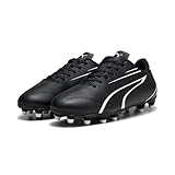 PUMA Unisex Kinder Vitoria Fg/Ag Jr Soccer Shoe, Puma Black Puma White,...