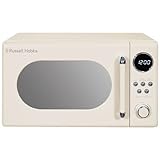 Russell Hobbs RHM2044C Digitale Retro-Mikrowelle, 20 Liter, cremefarben,...