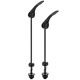 WOLMIK 2 Stück Fahrrad Schnellspanner Fahrrad Vorder und Hinterrad...