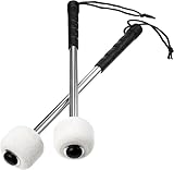 Yerleomit Trommelstöcke Marschschlägel Bass Mallet Drum Stick mit...