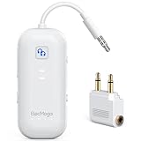 ElecMoga Bluetooth Transmitter 5.4, 2 in 1 Bluetooth Adapter Flugzeug,...