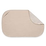 hauck 2in1 Topper & Handtuch 44 x 69 x 0,4 cm mit Atmungsaktiver Baumwolle...