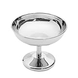 Eiscreme-Set aus Edelstahl – Servieren von Desserttassen | Sundae Cups |...