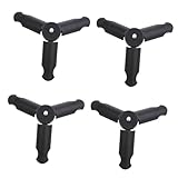 GALPADA 4 Stück Faltbares Tischstativ mit Schraube für Smartphone Kamera...