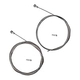 KBOLAE Premium Rennrad-Bremskabel, beschichteter Innendrahtkern mit...