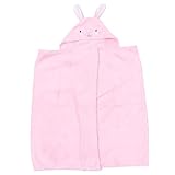 GLSTOY Kapuzenbadetuch mit Cartoon Tiermotiv Hautfreundliches Pillingfreies...