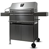 Premio XL III Roaster - großer Grillwagen BBQ Holzkohlegrill aus...