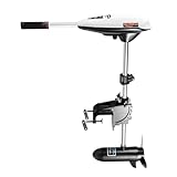 Mqwdxzfes 12V 660W Elektromotor Außenborder, 65LBS Außenbordmotor mit 5...