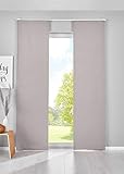 Gardinenbox 2er Set Verdunkelung Schiebegardinen »Newyork« HxB 245x60 cm...