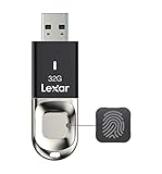 Lexar JumpDrive Fingerabdruck F35 USB Stick 32GB USB 3.0, Flash-Laufwerk...