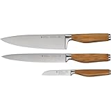 WMF Grand Wood Messerset 3teilig, Messer Holzgriff, Made in Germany,...