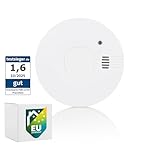 Smartwares Rauchmelder - Austauschbare Batterie - Optischer Sensor -...
