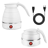 Anluomania Wasserkocher Faltbare, Elektrischer Wasserkocher, Silikon...
