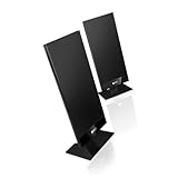 KEF T101 Lautsprecher Schwarz Paar|Ultra Flach| 3,5cm...