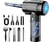 RADCLO Elektrische Staubgebläse Akku, 3-Stufen 100000U/min...