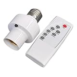 Funksteckdose Für Lampen | E27 Fassung Mit Funkfernbedienung,Mit...