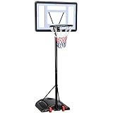 Yaheetech Basketballkorb mit Rollen Basketballständer Basketballanlage...