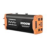 BANDKIT Reiner Sinuswellen-Wechselrichter, 1500 W, 2000 W, 2500 W, 3000 W,...